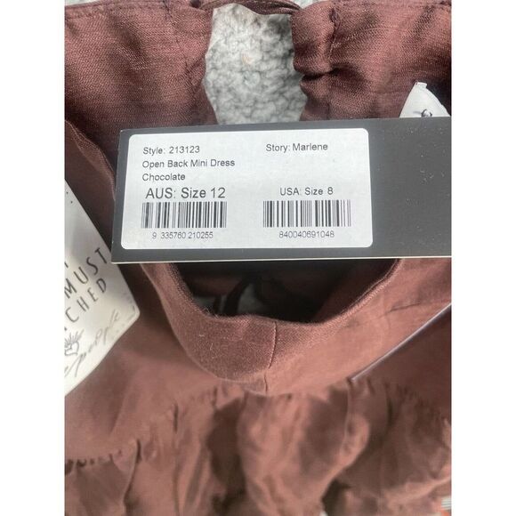 Free People Shona Joy Marlene Open Back Mini Dress - Picture 9 of 10